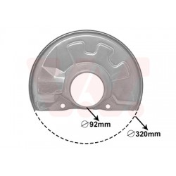 PROTECTION DISQUE FREIN AVANT DROIT 