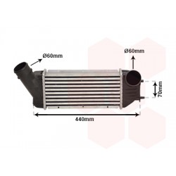 INTERCOOLER -07 2.0 HDi kW80 300x127x64 