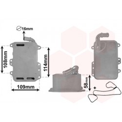 Radiateur huile pour moteur