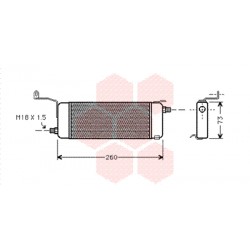 Radiateur huile pour moteur