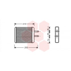 RADIATEUR CHAUFFAGE All See Drawing 170x163x29 