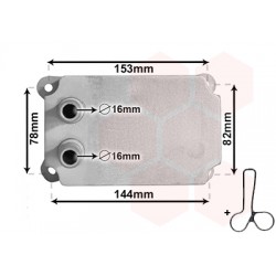 Radiateur huile pour moteur