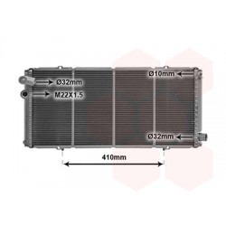 RADIATEUR DIESEL 1.8 Turbo Diesel 648x303x55 