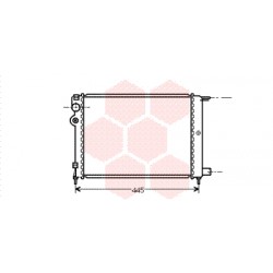 RADIATEUR DIESEL 1.5D 390x302x32 