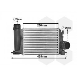 INTERCOOLER 1.2 TCe 282x218x50 