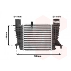 INTERCOOLER 1.5 Dci VALEO 210x203x64 