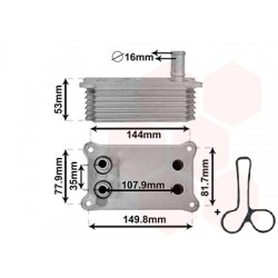 Radiateur huile pour moteur