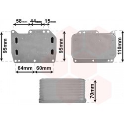 Radiateur huile pour moteur