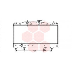 RADIATEUR ESSENCE 1.6 - 1.8 AT 325x660x17 