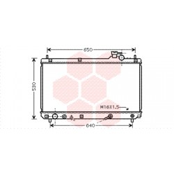 RADIATEUR ESSENCE RX 300 AT 10-97-06-00 448x728x26 