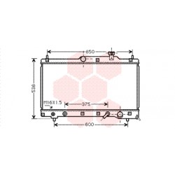 RADIATEUR ESSENCE 2.4 AT 450x738x16 