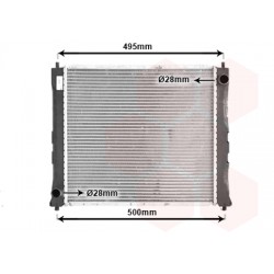 RADIATEUR ESSENCE -93 1.4 -AC 430x400x17 