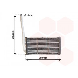 RADIATEUR CHAUFFAGE All 10-00 - 09-03 235x120x49 