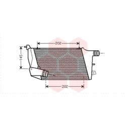 INTERCOOLER 3.0 TDi 270x208x64 Droite 