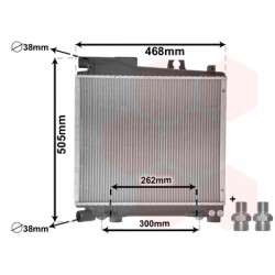 RADIATEUR ESSENCE 325i -9-87 AT 375x440x23 