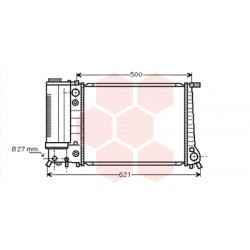 RADIATEUR ESSENCE 525 AT -AC 90:92 440x327x30 