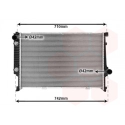 RADIATEUR DIESEL 525 TDS AT 90+ 650x428x42 