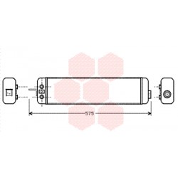 RADIATEUR HUILE POUR MOTEUR 325 TDS 475x80x45 