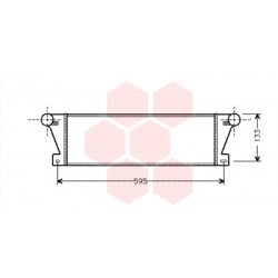INTERCOOLER 93+ 325 TDS 515x127x40 