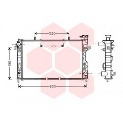 RADIATEUR 3.3i AT 02-05-05-07 769x404x32 