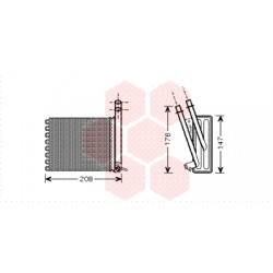 RADIATEUR CHAUFFAGE All arrière 150x139x42 