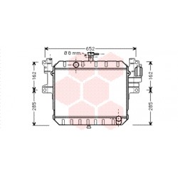 RADIATEUR ESSENCE 95-97 1.6i 350x490x32 