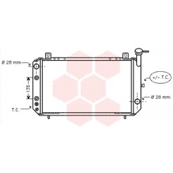 RADIATEUR ESSENCE 16 AUTO -AIRCO 588x349x32 