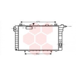 RADIATEUR DIESEL 4.2TD Prod Spain 90+ 740x455x38 