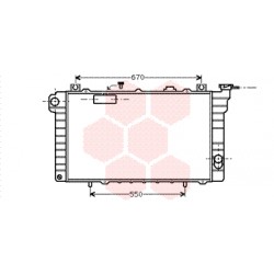 RADIATEUR DIESEL 4.2D Prod Spain 90+ 740x455x34 