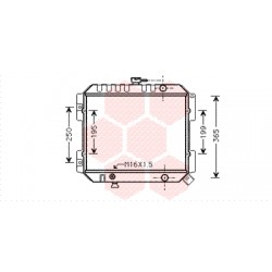 RADIATEUR ESSENCE 1.2 MT 330x410 330x405x33 