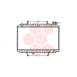 RADIATEUR ESSENCE -95 1.6 W.O. Thermo 423x685x24 