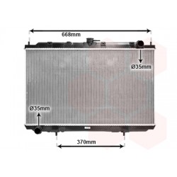 RADIATEUR DIESEL 2.2 DiTD 405x690x27 