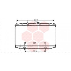 RADIATEUR ESSENCE 2.0i MT 360x690x16 