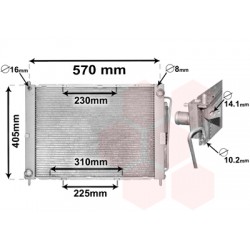 Module refroidissement (radiateur+condensateur)