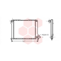 RADIATEUR ESSENCE 88+ 3.0 V6 453 x 394 453x415x34 