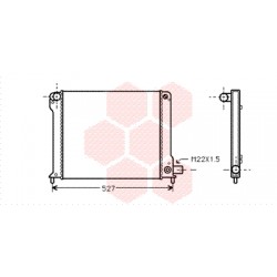 RADIATEUR ESSENCE 88+ 2.0 -AC -Katal. 453x415x34 