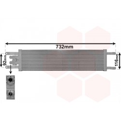 RADIATEUR HUILE POUR MOTEUR 2.0 MJTD AT 545x140x19 