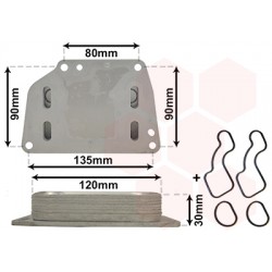 Radiateur huile pour moteur