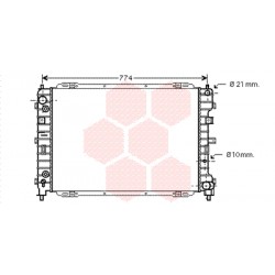 RADIATEUR ESSENCE 2.0i 11-00 - 05-08 AT 700x450x26 +-- AC 