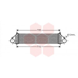 INTERCOOLER 2.4 - 2.5 650x113x50 