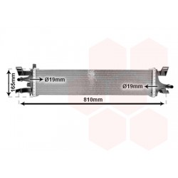 Radiateur pour intercooler refroidi à eau