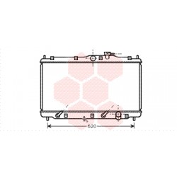 RADIATEUR ESSENCE 2.3i AT 375x707x17 