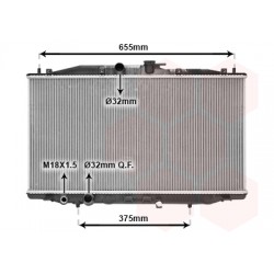 RADIATEUR ESSENCE 2.0i 375x713x16 