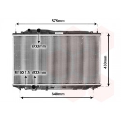 RADIATEUR ESSENCE 1.6 - 1.8 Type Denso 375x670x27 