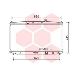 RADIATEUR ESSENCE 1.5i Hybrid 350x680x16 