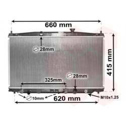 RADIATEUR ESSENCE 1.3i Hybrid 350x680x16 