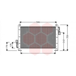 CONDENSEUR SANS BOUTEILLE All 585x280x30 