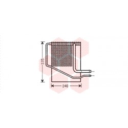 EVAPORATEUR AIRCO ALL L.H.D 310x240x90 