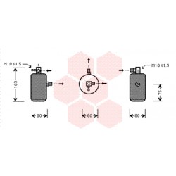 BOUTEILLE DESHYDRATANTE 2.1 TD 