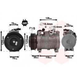 COMPRESSEUR AIRCO 2.8 CRDi 